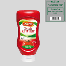 DUCROS KETCHUP NATURE : 560G