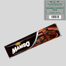 MAMBO COFFRET NOIR 25G : PAQUET DE 20 PCES