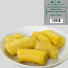 PLANTAIN VAPEUR MI-MUR BQT 350G : CARTON DE 24