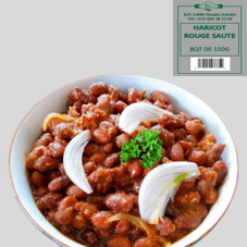 HARICOT ROUGE SAUTE BQT 150G : CARTON DE 36