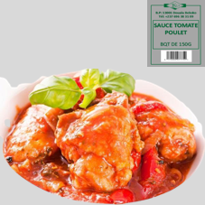 SAUCE TOMATE POULET BQT 150G : CARTON DE 36