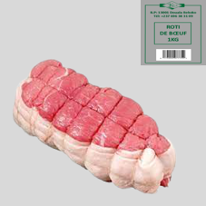 ROTI DE BŒUF SURGELE : SACHET DE 5 KG