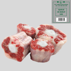 QUEUE DE BŒUF SURGELEE : SACHET DE 5KG