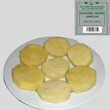 IGNAME JAUNE VAPEUR BQT 500G : CARTON DE 18