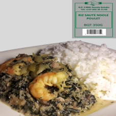 RIZ SAUTE NDOLE POULET BQT 350G : CARTON DE 24