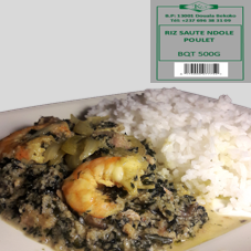 RIZ SAUTE NDOLE BQT 500G : CARTON DE 18