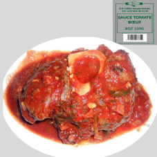 SAUCE TOMATE BOEUF BQT 150G : CARTON DE 36
