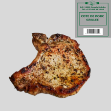 COTE DE PORC GRILLEE