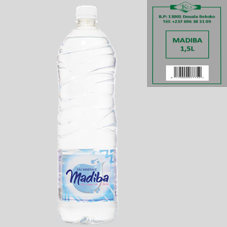 EAU MADIBA 1,5l : PACK DE 6 BTLES