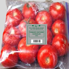 TOMATE ENTIERE SURGELEE : SACHET DE 1kg