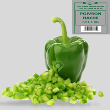 POIVRON HACHE : SACHET DE 1kg