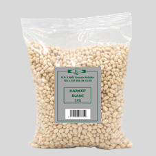 HARICOT BLANC SHT 1 KG : CARTON DE 16