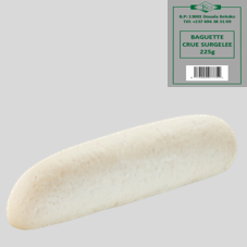 BAGUETTE CRUE SURGELÉE 210g : CARTON DE 64 PCES