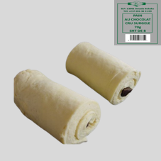 PAIN AU CHOCOLAT 70g CRU SURGELE : SACHET DE 10 PCES