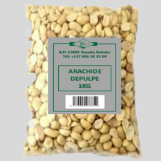 ARACHIDE DEPULPE :  SACHET DE 1kg