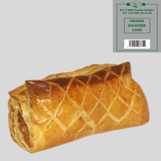 FRIAND SAUCISSE : 120g