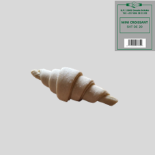 MINI CROISSANT CRU SURGELE 30G : SACHET DE 20 PCES