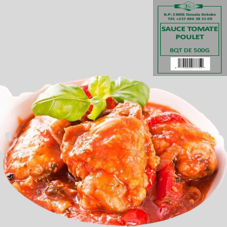 SAUCE TOMATE POULET BQT 500G : CARTON DE 18