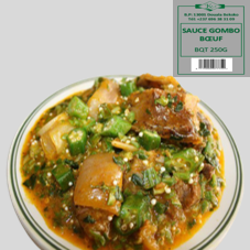 SAUCE GOMBO BOEUF BQT 250G : CARTON DE 24