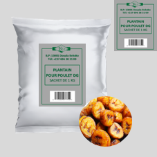 PLANTAIN POUR POULET DG : SACHET DE 1 KG