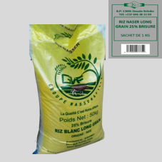 RIZ NASSER SHT 1KG : CARTON DE 16