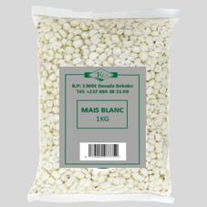 MAIS BLANC (GRAIN) : SACHET DE 1kg