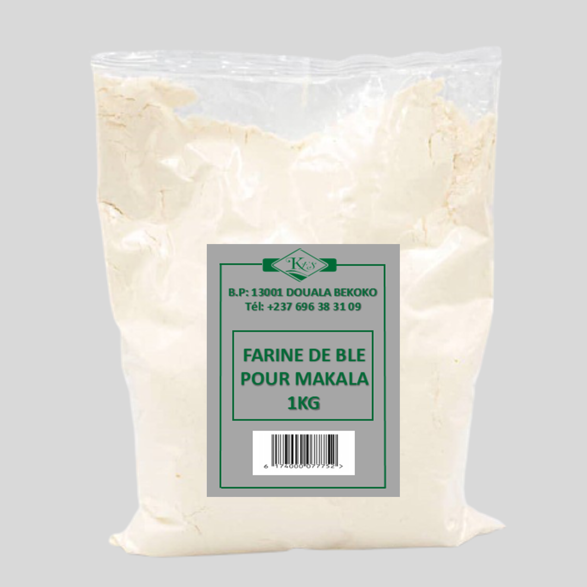 FARINE DE BLE POUR MAKALA SHT 1KG : CARTON DE 12