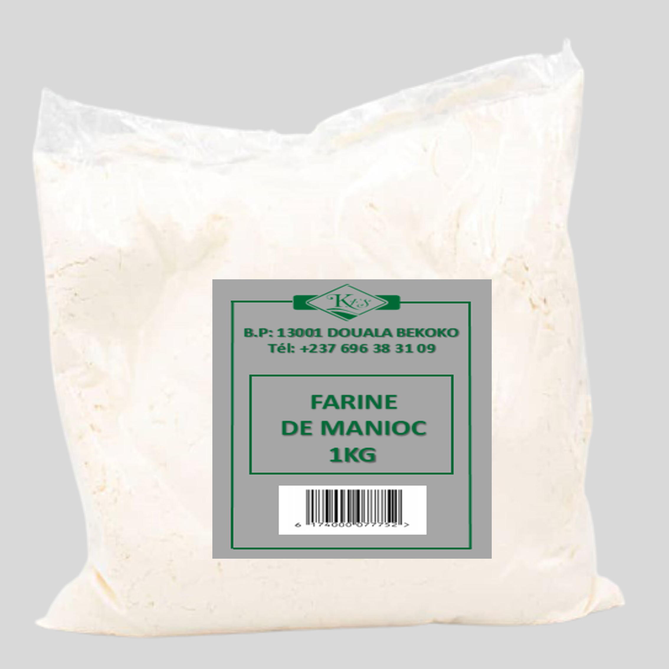FARINE DE MANIOC : SACHET DE 1kg