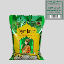 NUR JAHAN BASMATI RICE : SACHET DE 1KG