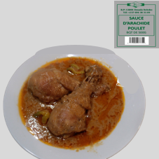 SAUCE ARACHIDE POULET BQT 500G : CARTON DE 18