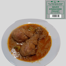 SAUCE ARACHIDE POULET BQT 800G : CARTON 18