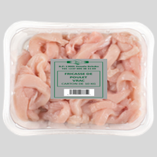 FRICASSE DE POULET VRAC : CARTON DE 5KG