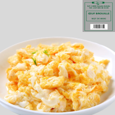 OEUF BROUILLE : BQT DE 800G