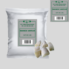 MANIOC VAPEUR SHT 1KG : CARTON DE 15