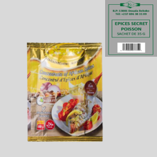 EPICES SECRET POISSON : SACHET DE 35 G