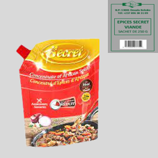 EPICES SECRET VIANDE : SACHET DE 250 G