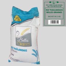 RIZ BELLES GRAINES : SACHET DE 1KG
