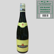 VIN BLANC TRIMBACH SYLVANER : 75 CL